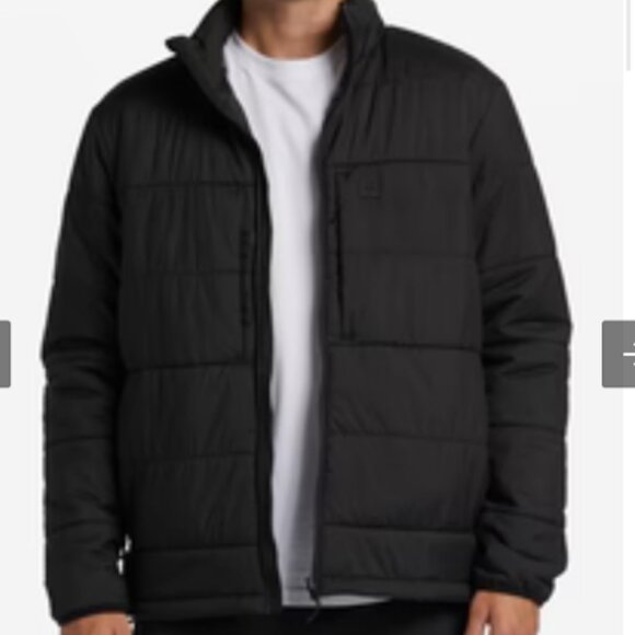 Billabong Black Journey Plus Graphene Jacket, Size LG - Picture 1 of 10